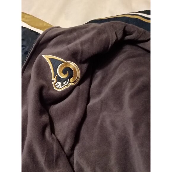 St. Louis Rams Reversible Jacket XL NFL 2000s NWT - Picture 8 of 8